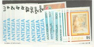 Antigua #592/621 Unused Single (Complete Set)