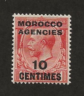 GREAT BRITAIN OFFICES - MOROCCO SC# 403  F/MOG 1917