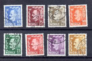 Norway 345-352 used