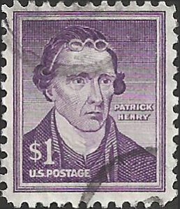 # 1052a USED DRY PRINT PATRICK HENRY    