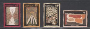 Australia 1993 Aboriginal Paintings Scott # 1307 - 1310 MNH