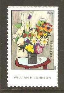 #4653 William H Johnson Single Mint Never Hinged