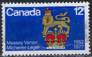Canada 1977: Sc. # 735; O/Used Cpl. Set