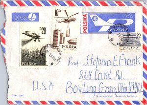 Poland, Worldwide Postal Stationary, Helicopters, Aviation