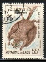 Phayre's Flying Squirrel, Laos stamp SC#C48 Used