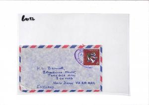 Jamaica Devon Great Britain Airmail Cover {samwells}PTS 1973 BQ182