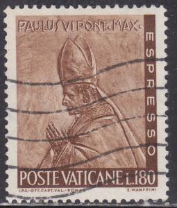 Vatican City E18 Pope Paul VI 1966