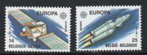 Belgium Sc 1399-00 1991 Europa stamp set mint NH