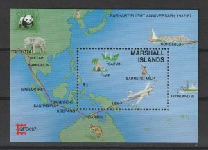 MARSHALL ISLANDS 1987 WWF SG MS 121