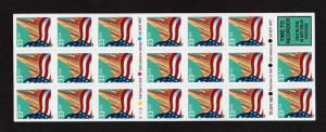 USA 1999 Scott 3278e self adhesive pane, City Flag, V3333