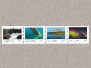 Strip of 4 HV sts from SS = FROM FAR AND WIDE = Canada 2018 #3056f-i MNH