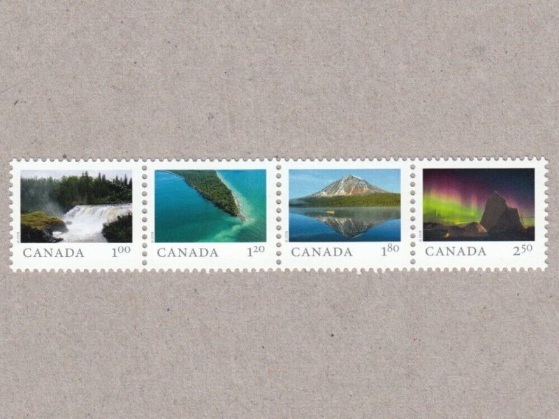 Strip of 4 HV sts from SS = FROM FAR AND WIDE = Canada 2018 #3056f-i MNH 