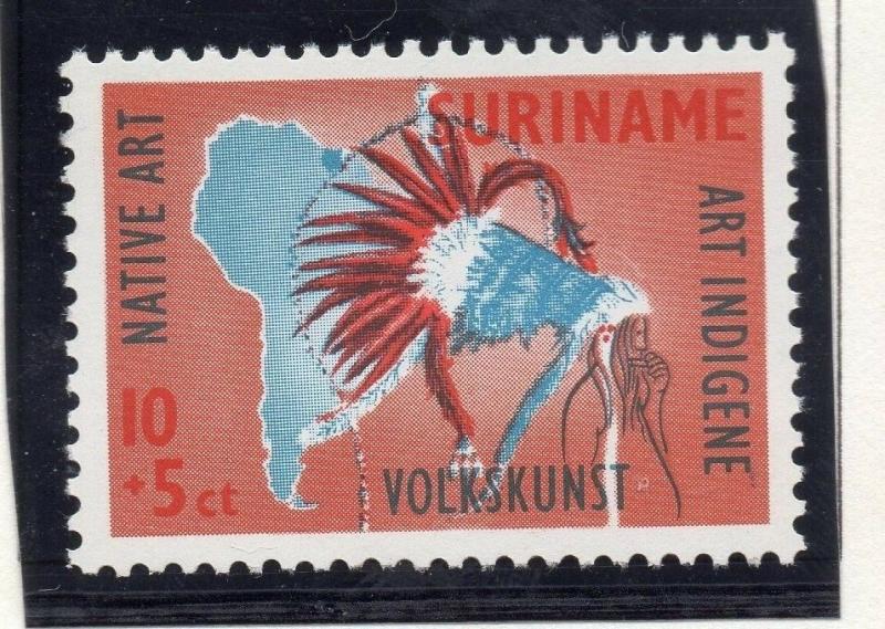 Surinam 1960 Early Issue Fine Mint Hinged 10c. 170024