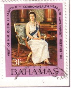 Bahamas  #586 31c (U)  CV $3.25