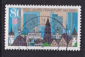 Germany  #1823  used  1994 Frankfurt