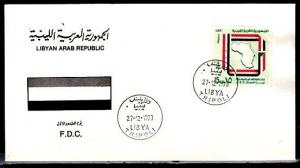 Libya, Scott cat. 397. Charter of Tripoli issue. First day cover. ^