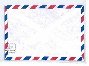 ZAIRE MISSIONARY MAIL Forwarded BELGIUM 1990s *SHABA* Cachet Cover MIVA CM222