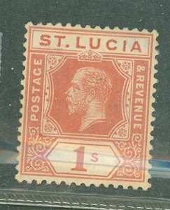 St. Lucia #71/87  Single