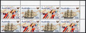 Australia SG1000a 1986 150th Ann of South Australia Set in Pairs U/M