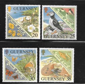 GUERNSEY, 680-683,  MNH, EUROPA