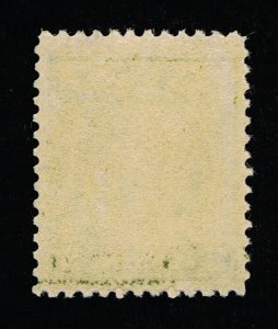 GENUINE SCOTT #414 VF-XF MINT OG NH 1912 PALE OLIVE GREEN PERF-12 SL-WMK  #12360