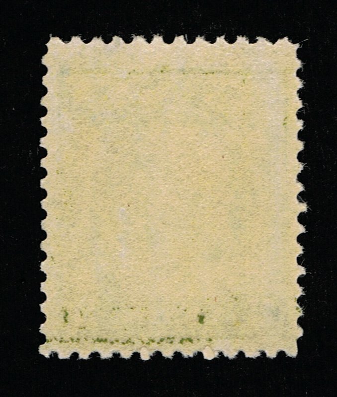 GENUINE SCOTT #414 VF-XF MINT OG NH 1912 PALE OLIVE GREEN PERF-12 SL-WMK  #12360