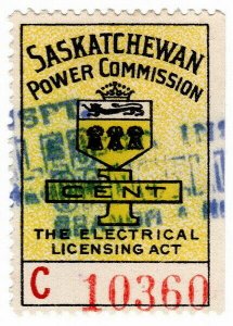 (I.B) Canada Revenue : Saskatchewan Power Commission 1c