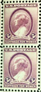  784  Susan B. Anthony, Suffrage   MNH 3 cent stamp Sheet of 100  1936 