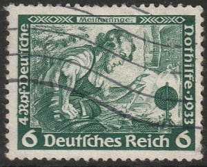 Germany 1933 Sc B52 used