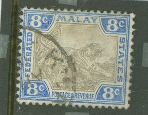 Malaya #22a Used Single