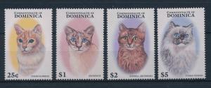 [29858] Dominica 1997 Animals Cats MNH