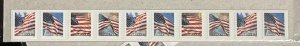 US 2024 Forever U.S. Flags stamps #5871 strip of 27 10K mint