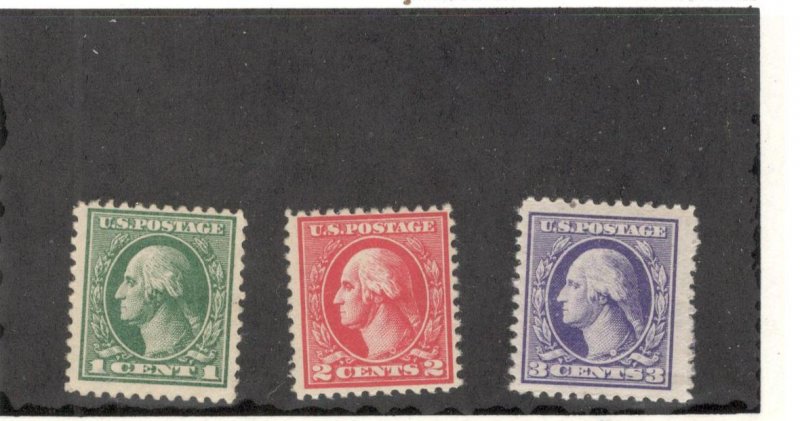 US SCOTT# 525, 528. 530 MNH