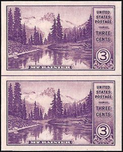 758 Mint,NGAI,NH... Horizontal Line Pair... SCV $1.40