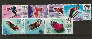 FUJEIRA MI 214-20 NH issue of 1968 - OLYMPICS