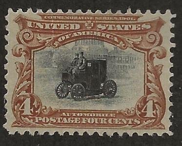 UNITED STATES SC# 296   F/MNG