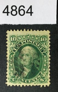 US STAMPS # 68 USED CAT. $60 LOT #4864