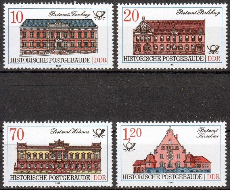 Germany DDR - 1987 - Mi. 3067-70 - MNH - AW009