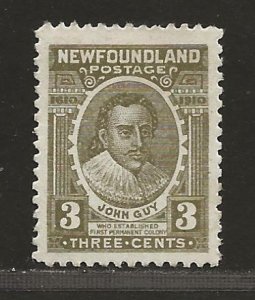 NEWFOUNDLAND  SC# 89  VF/MOG