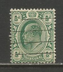 Transvaal   #281  Used  (1905)