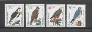 BIRDS - GERMANY #B496-9 MNH