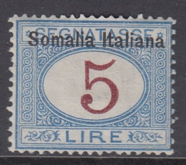 Italy Somalia Tax  n.21 cv 1080$ SUPER CENTERED  MH*