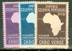 PT: Cape Verde 252-4 mint CV $107
