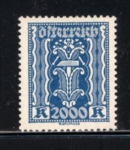 Austria 1922  Scott #285 MH