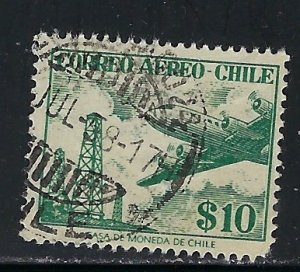 Chile C176 Used 1955 issue (an5409)