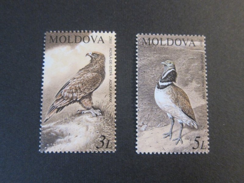 Moldova 2003 Sc 463-4 Bird MNH