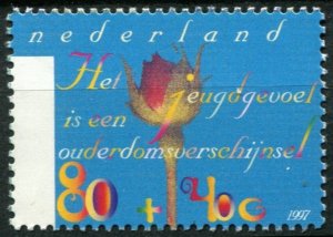 Netherlands Sc#B698 MNH, 80c+40c multi, Summer Stamps 1997: The Elderly and t...