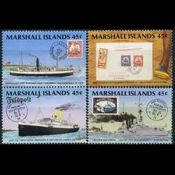 MARSHALL IS. 1989 - Scott# 226-9 Ships Set of 4 NH