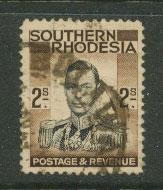 Southern Rhodesia SG 50 Used