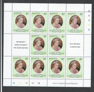 St. Kitts   sheet mnh sc# 44